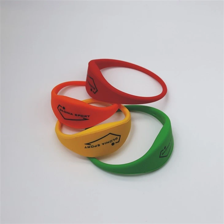 Rubber Silicone Sports RFID Wristband suppliers